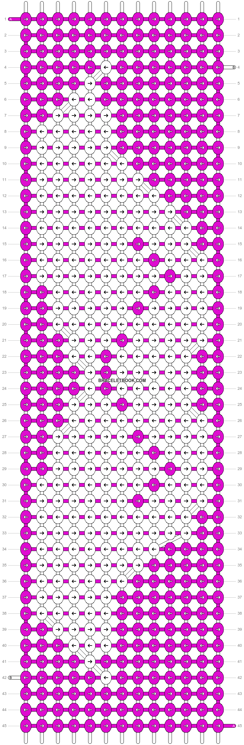 Alpha pattern #9146 variation #45854 pattern