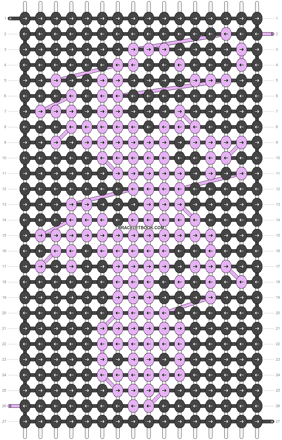 Alpha pattern #13122 variation #46260 pattern