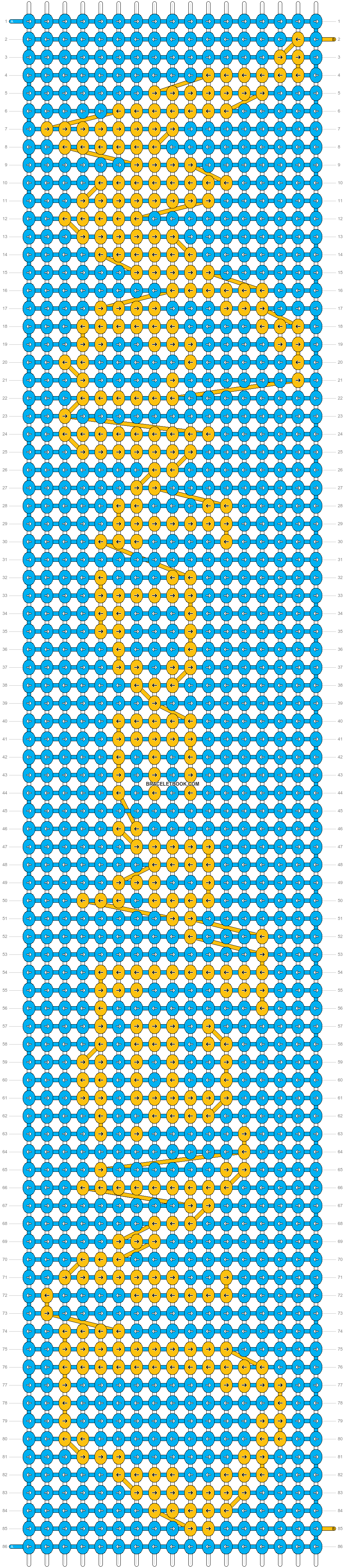 Alpha pattern #4460 variation #46527 pattern