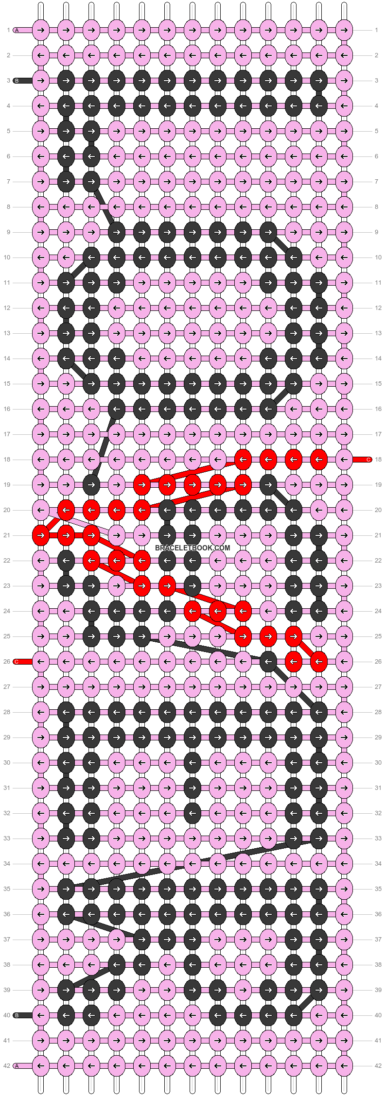 Alpha pattern #39155 variation #47238 pattern