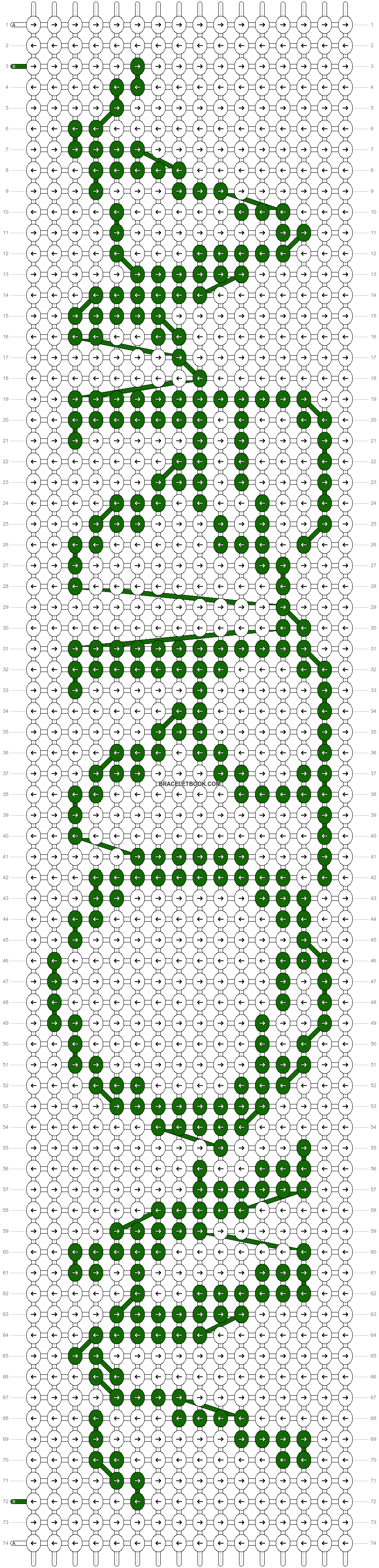 Alpha pattern #14298 variation #47271 pattern