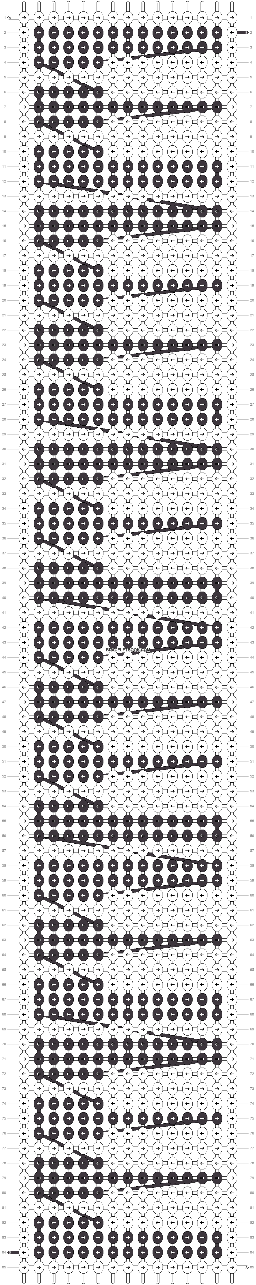 Alpha pattern #22450 variation #47443 pattern