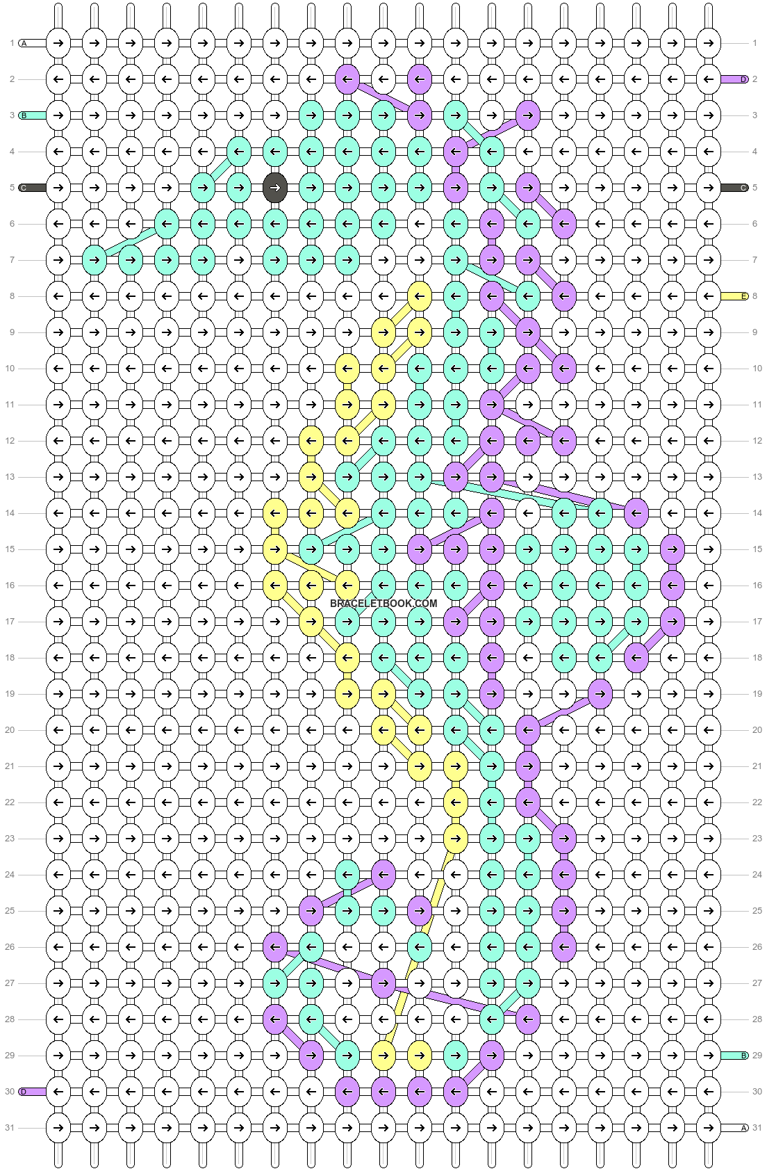 Alpha pattern #36607 variation #47445 pattern