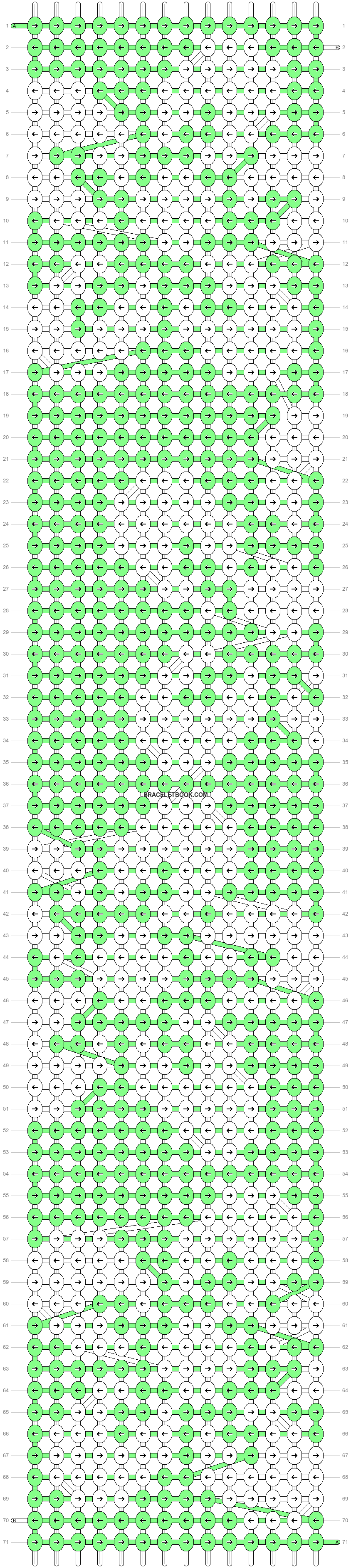 Alpha pattern #4847 variation #47553 pattern