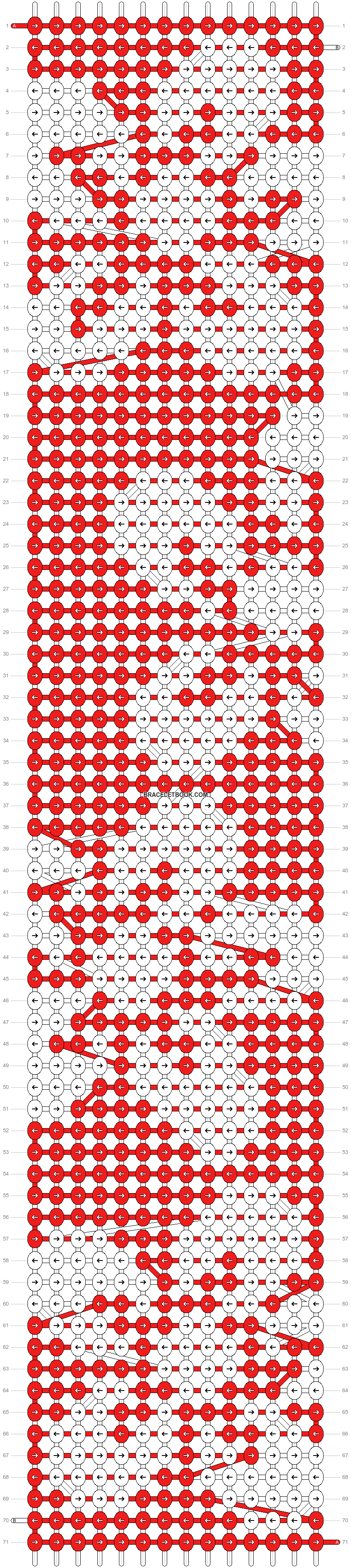 Alpha pattern #4847 variation #48099 pattern