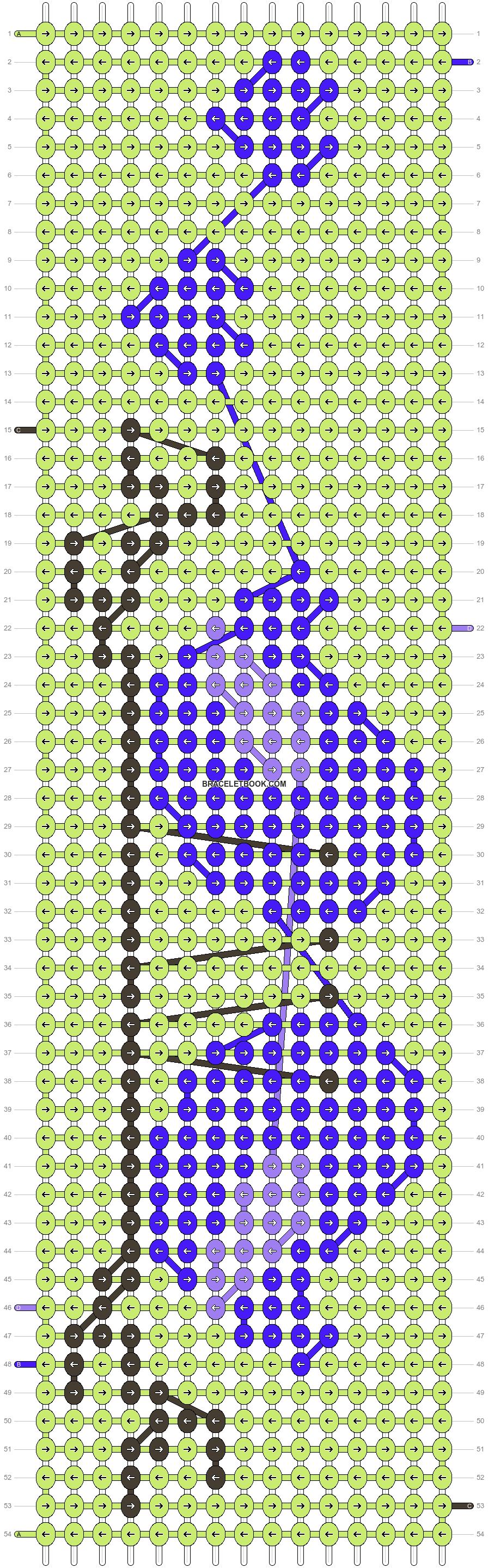 Alpha pattern #14478 variation #48230 pattern