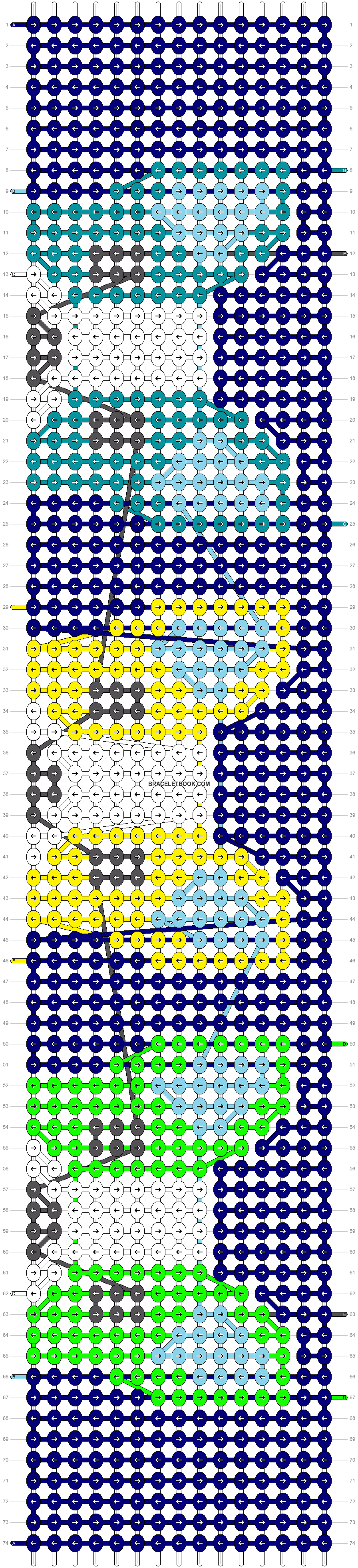 Alpha pattern #36950 variation #49075 pattern