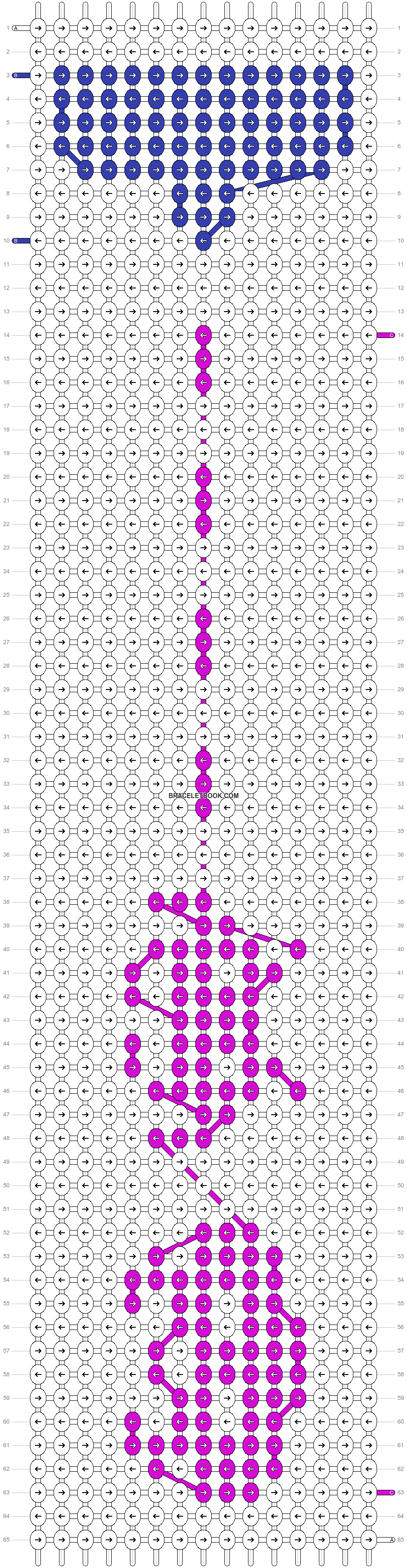 Alpha pattern #31804 variation #49077 pattern