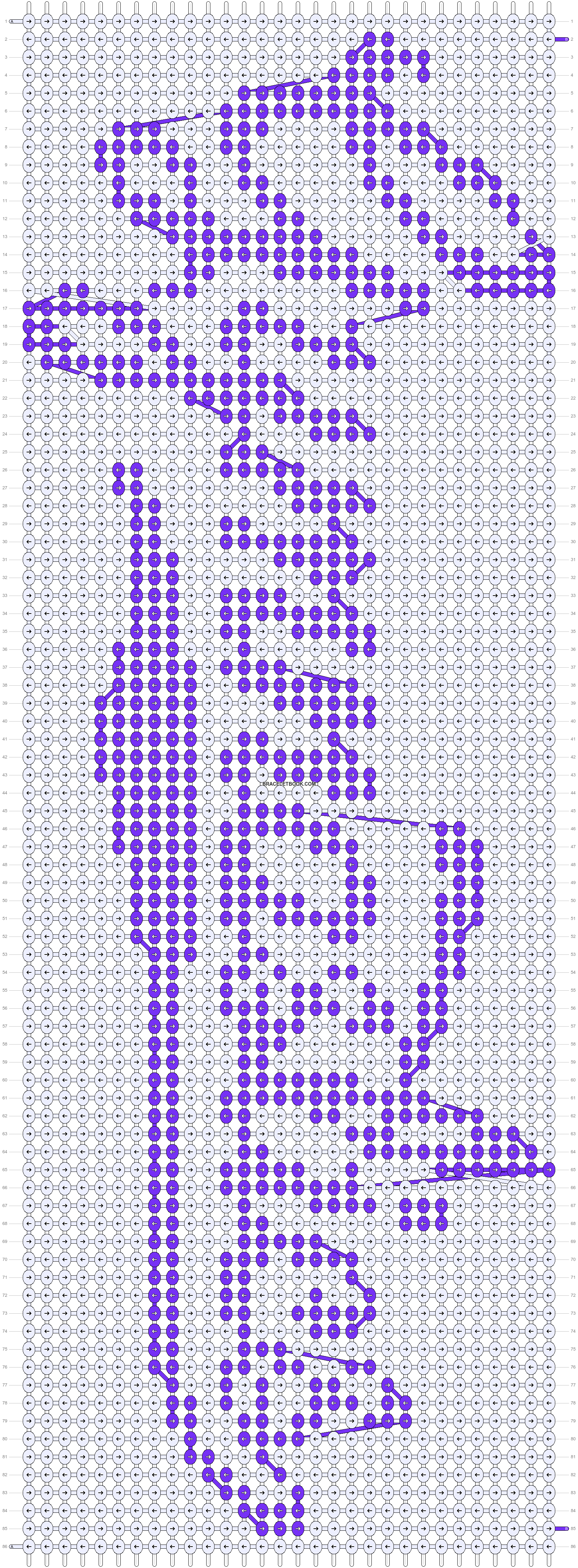 Alpha pattern #14655 variation #49103 pattern