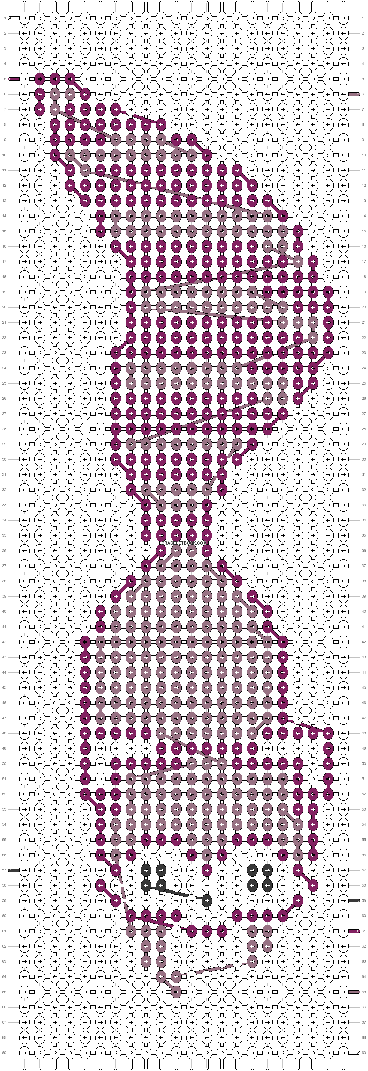 Alpha pattern #30687 variation #49321 pattern