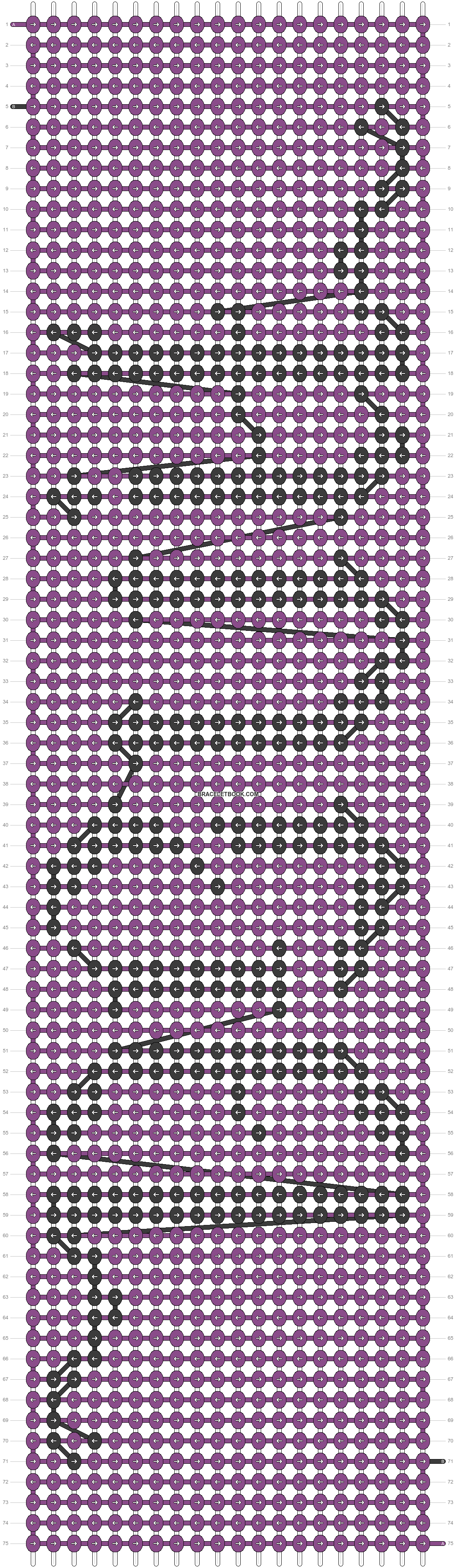 Alpha pattern #8668 variation #49769 pattern