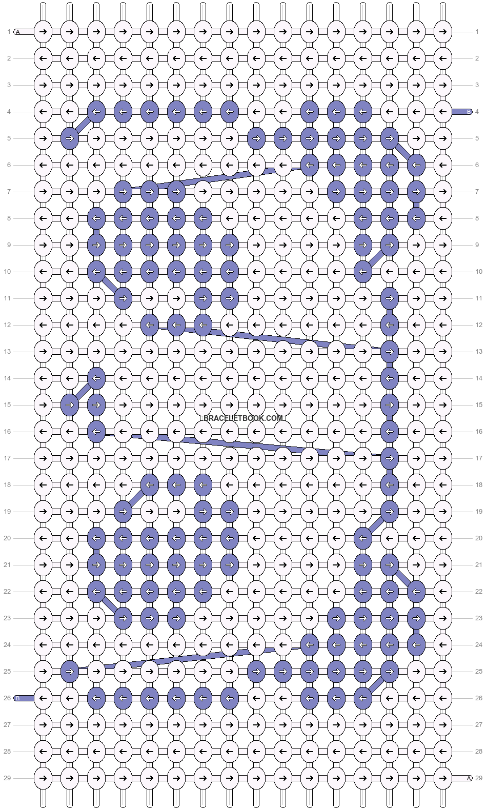 Alpha pattern #40027 variation #50144 pattern
