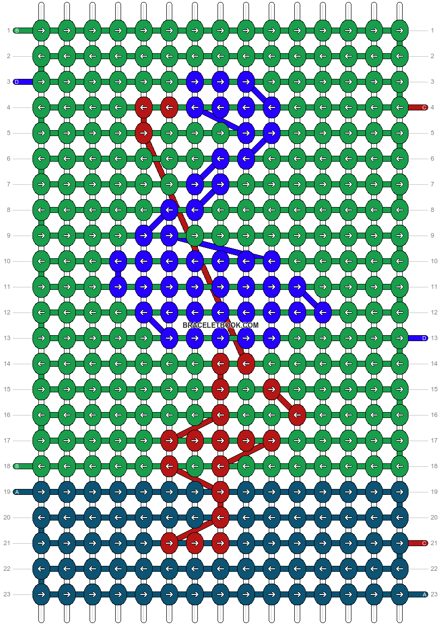 Alpha pattern #40155 variation #50181 pattern