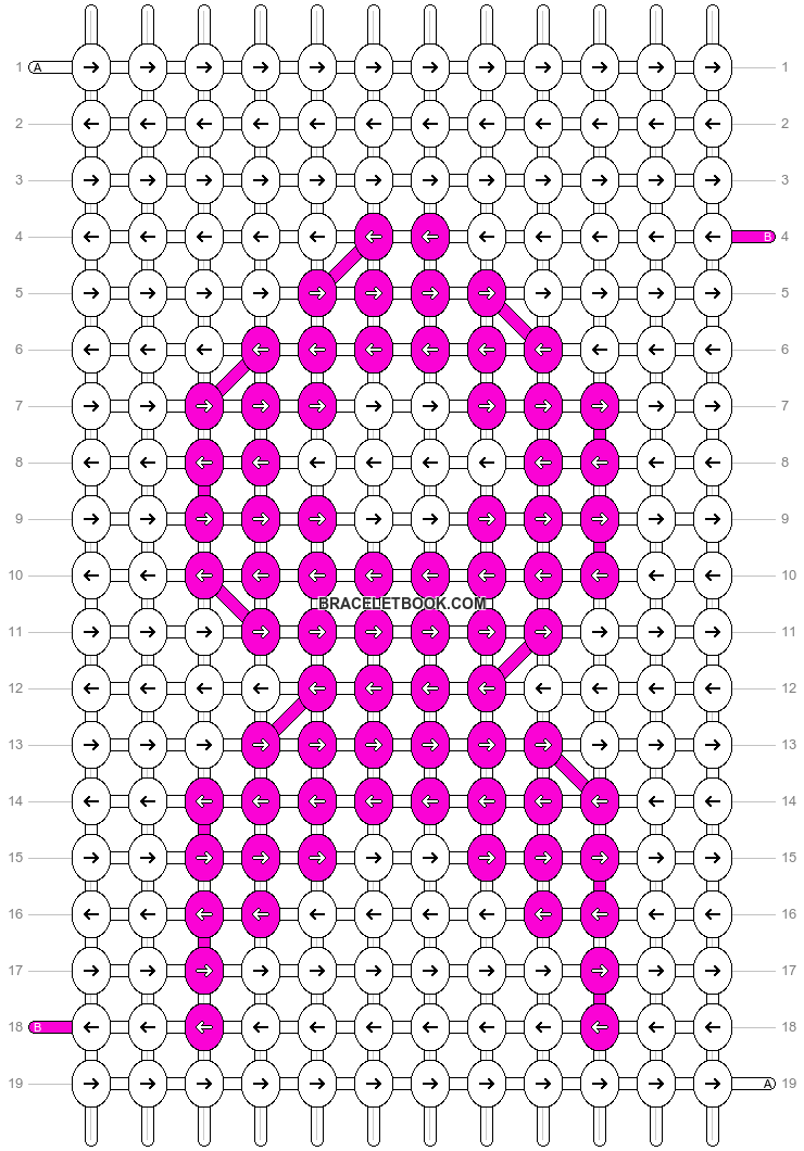 Alpha pattern #10820 variation #50432 pattern