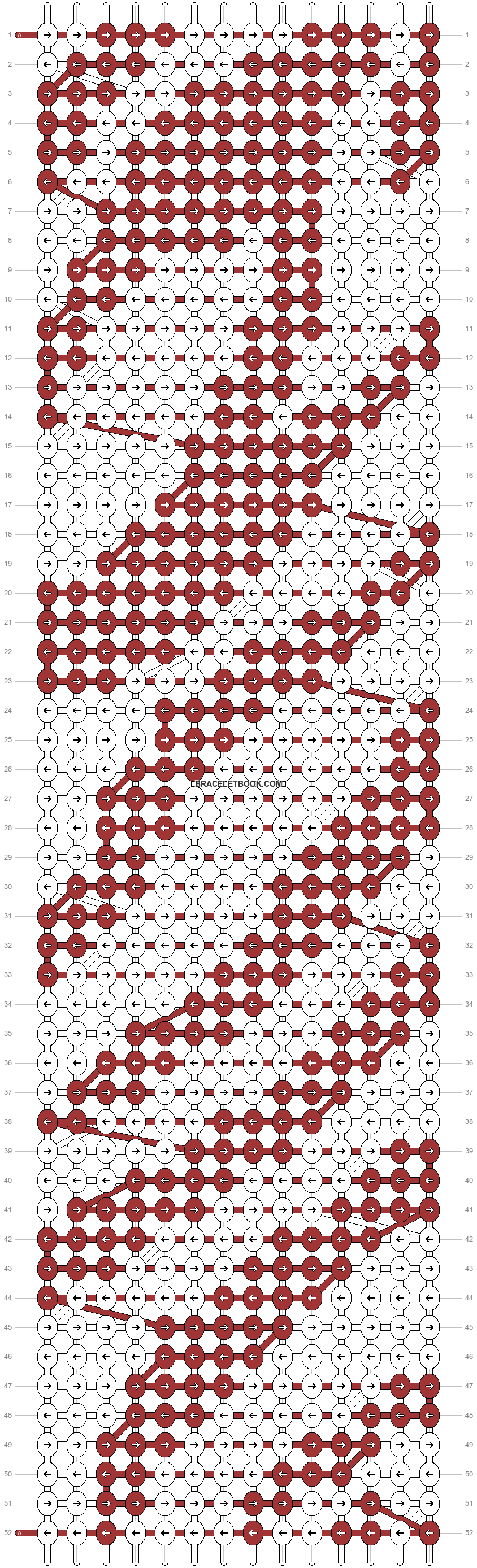 Alpha pattern #3645 variation #50438 pattern