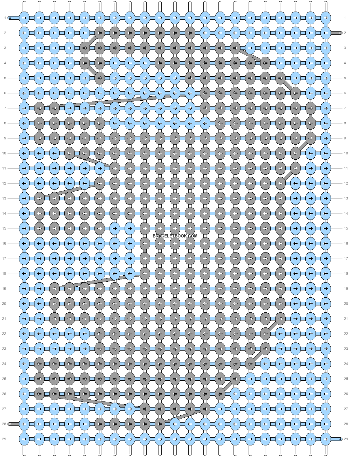 Alpha pattern #11889 variation #50450 pattern