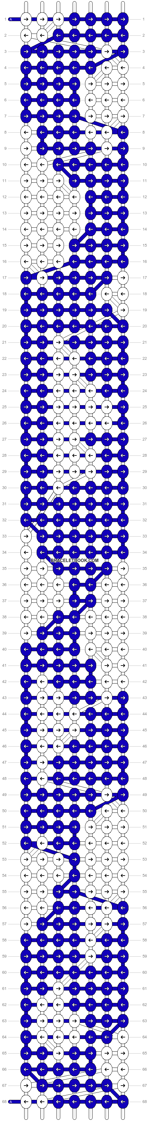 Alpha pattern #1654 variation #50473 pattern