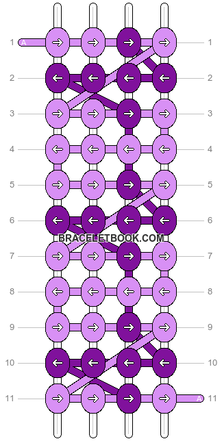 Alpha pattern #704 variation #51124 pattern