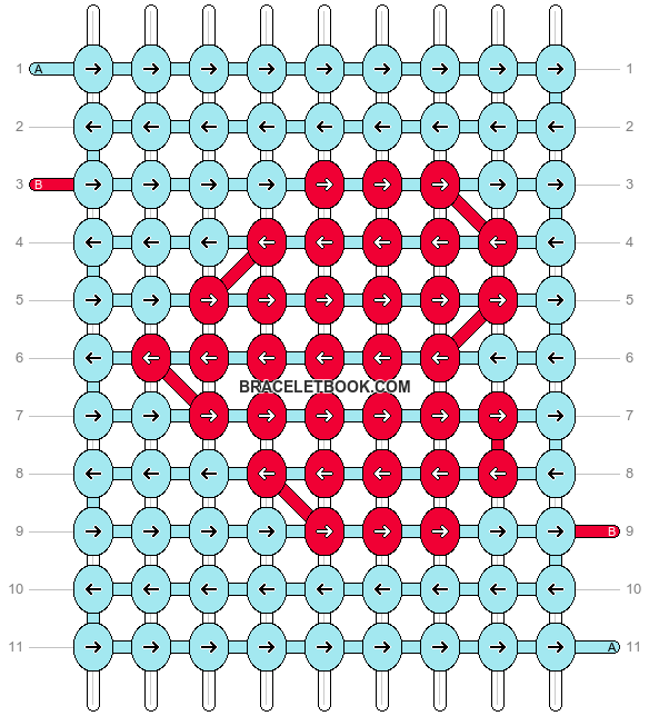 Alpha pattern #9433 variation #51410 pattern
