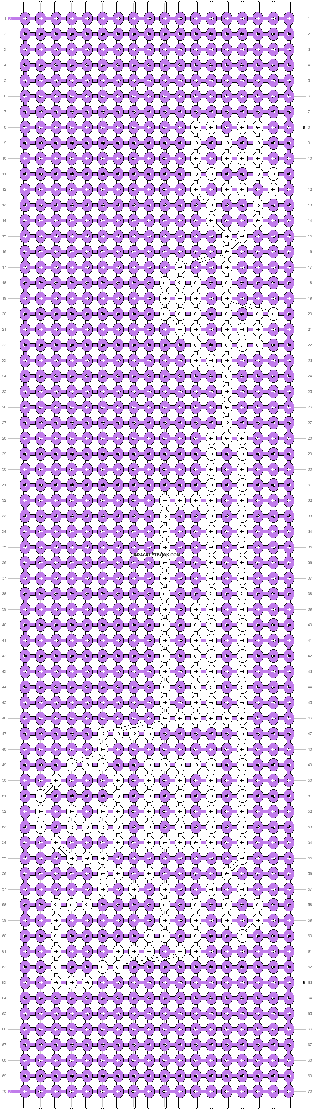 Alpha pattern #40506 variation #51501 pattern