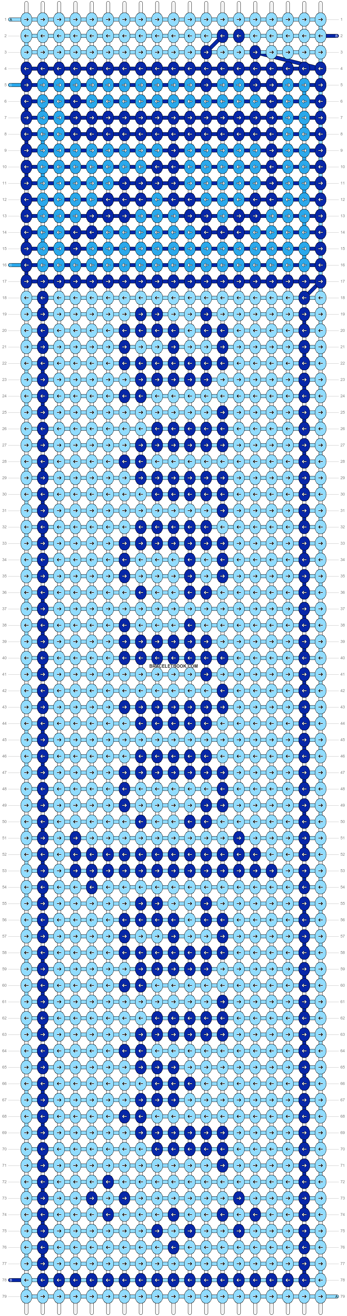 Alpha pattern #10849 variation #51731 pattern
