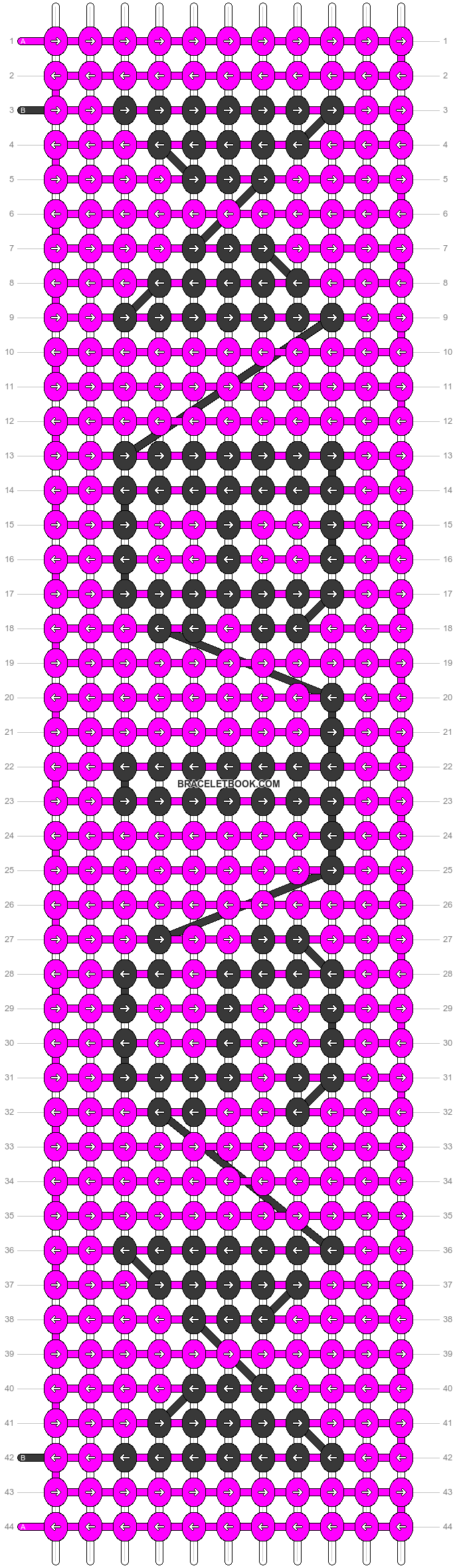 Alpha pattern #40662 variation #51985 pattern