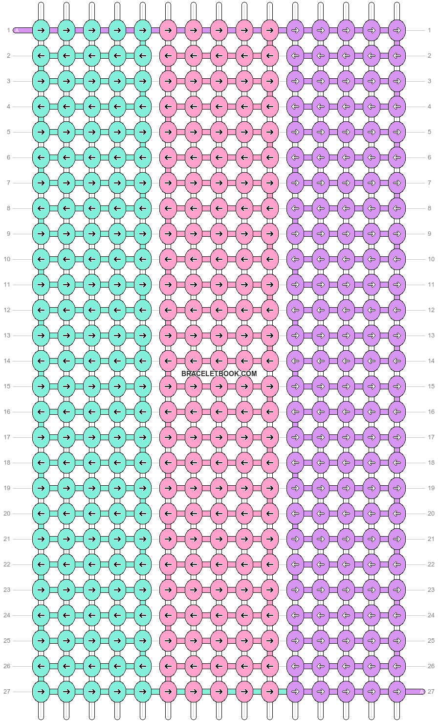 Alpha pattern #7847 variation #52044 pattern
