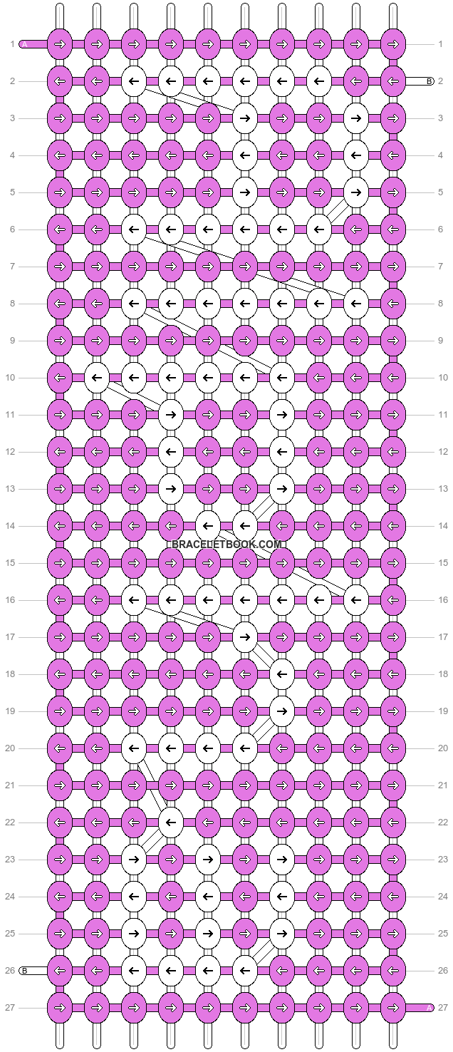 Alpha pattern #696 variation #52724 pattern