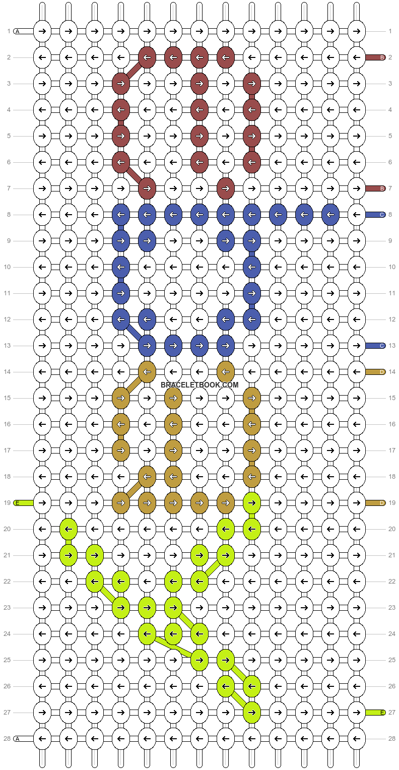 Alpha pattern #38025 variation #52892 pattern