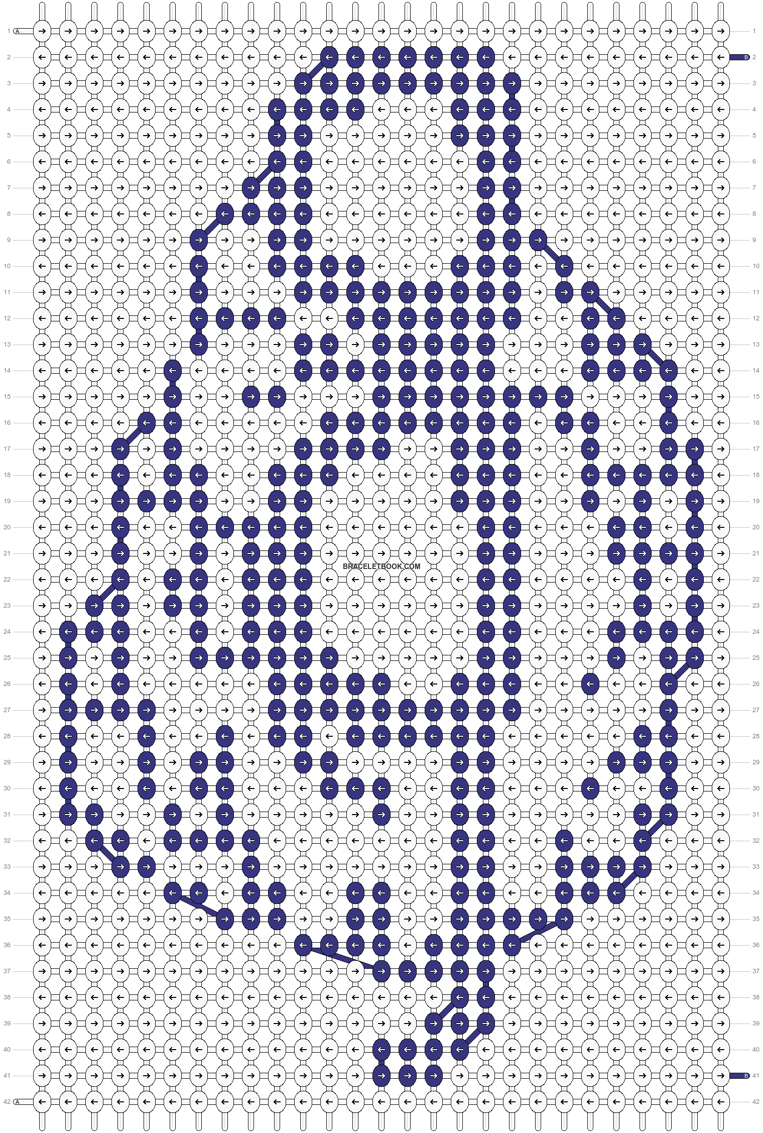 Alpha pattern #30313 variation #52936 pattern