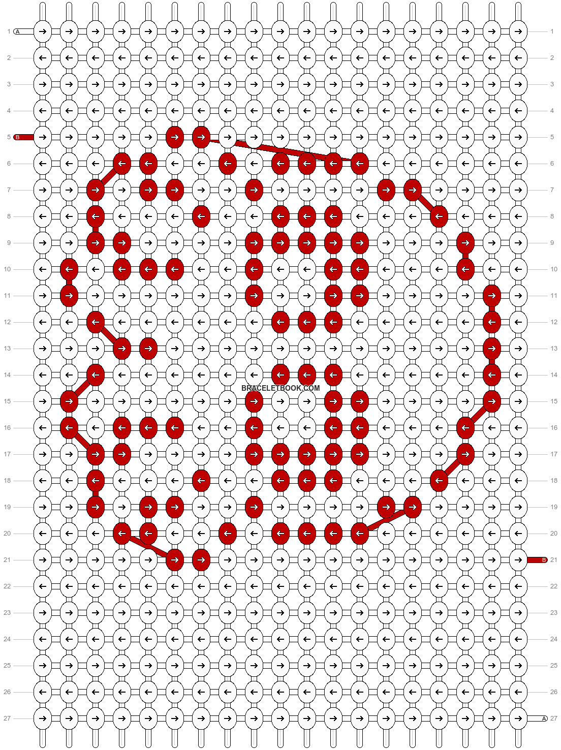 Alpha pattern #3624 variation #53273 pattern