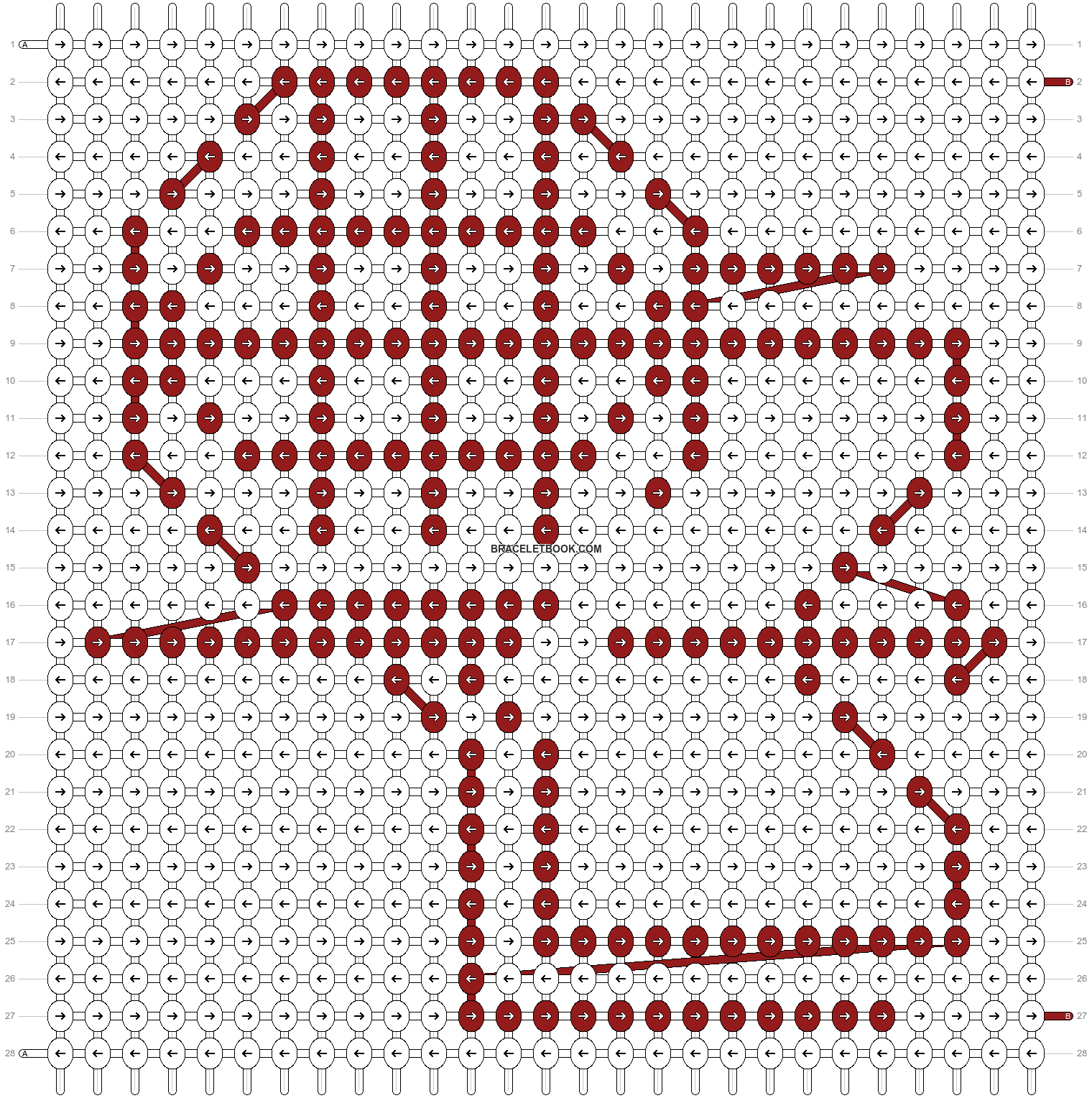 Alpha pattern #41069 variation #53290 pattern