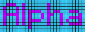 Alpha pattern #696 variation #53307
