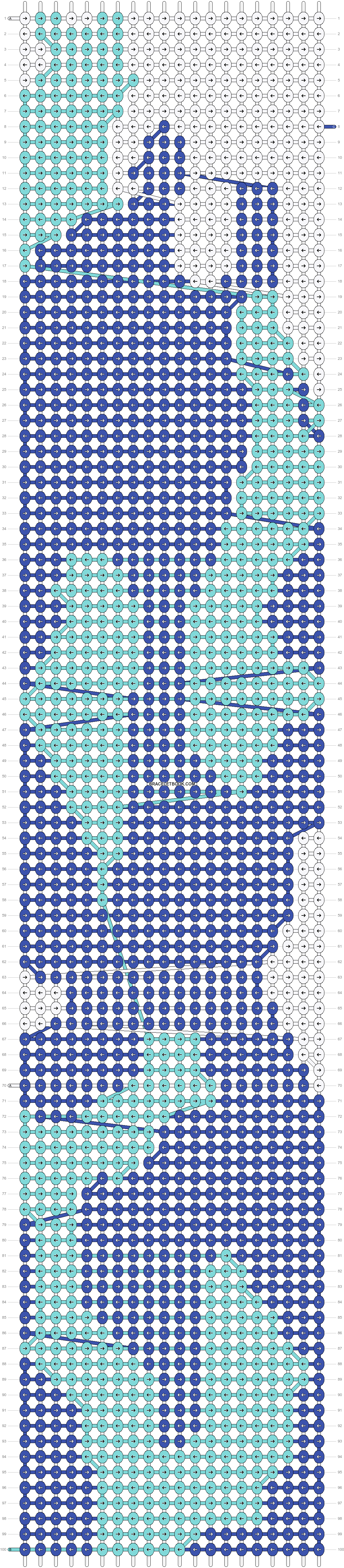 Alpha pattern #31009 variation #53389 pattern