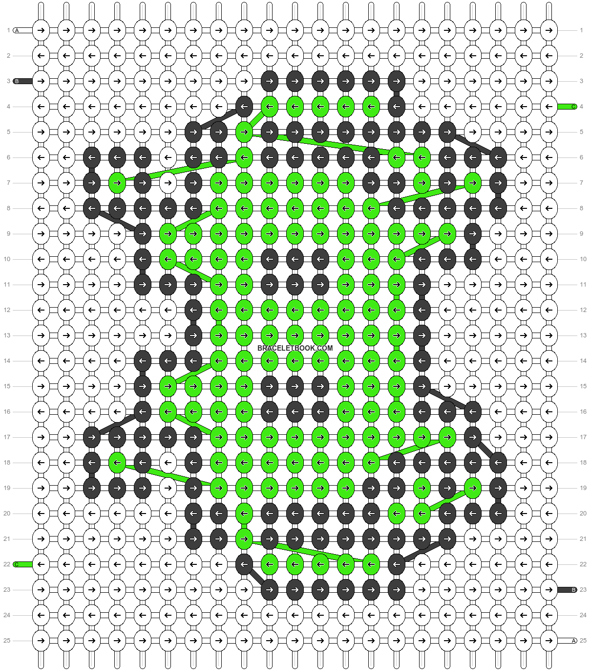 Alpha pattern #39399 variation #53607 pattern
