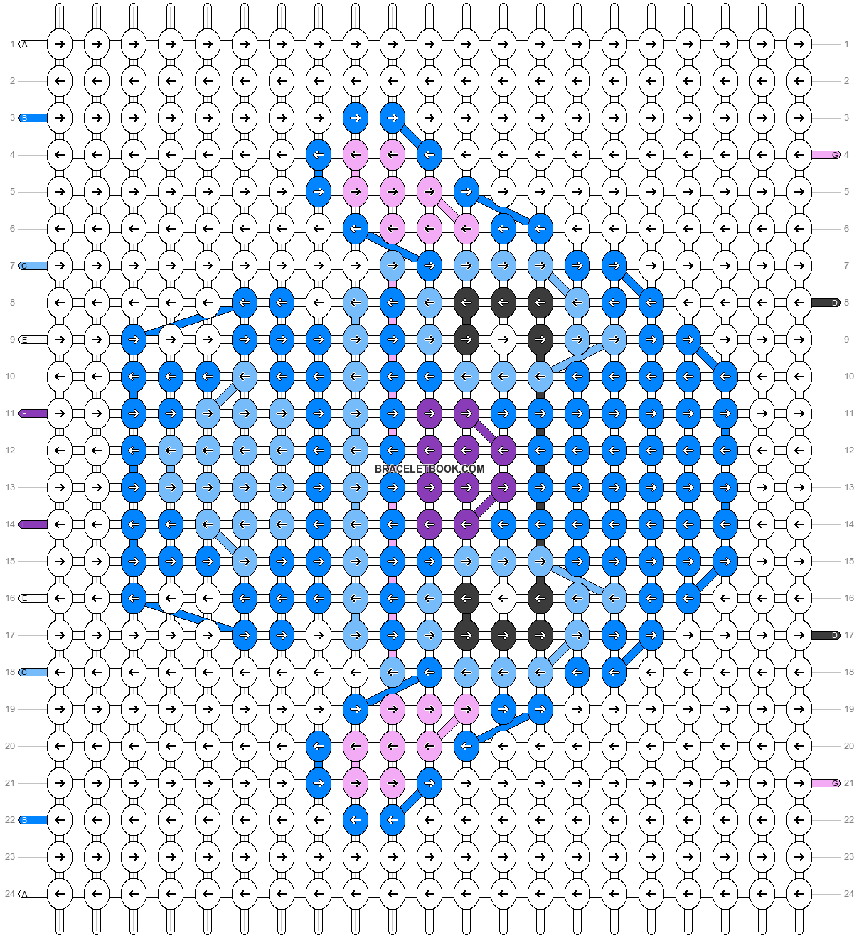 Alpha pattern #21662 variation #53723 pattern