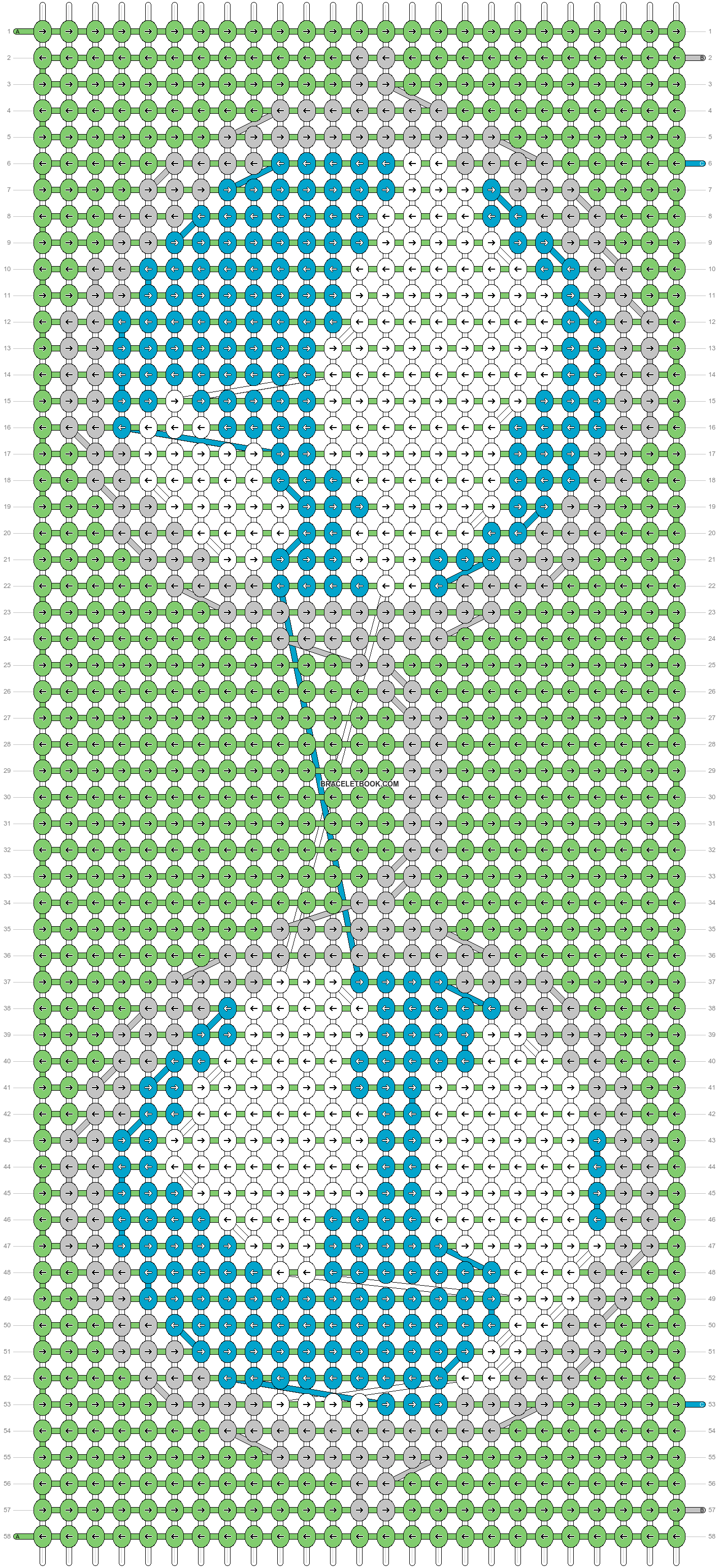 Alpha pattern #22202 variation #54087 pattern