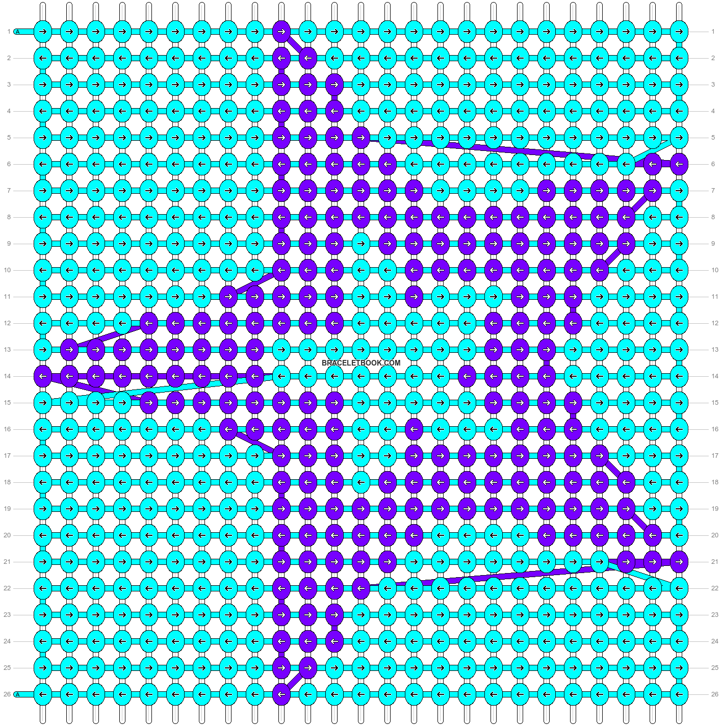 Alpha pattern #41352 variation #54097 pattern