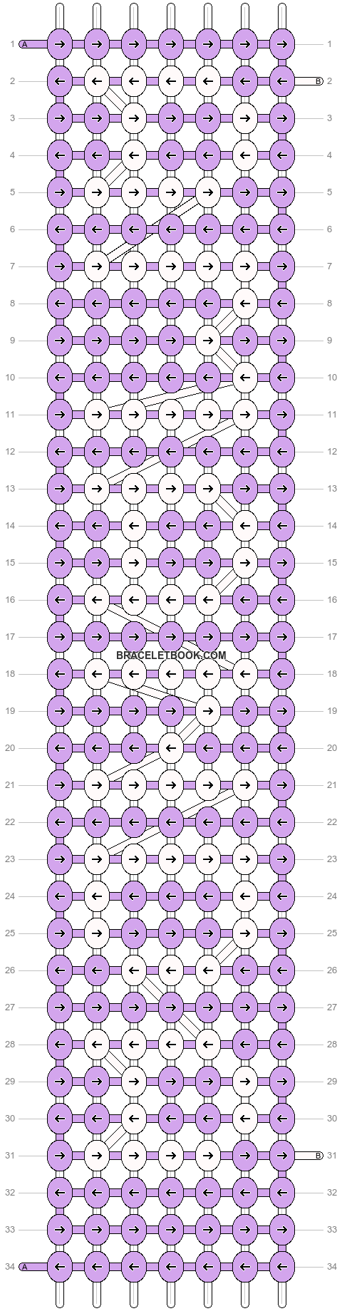 Alpha pattern #2361 variation #54845 pattern