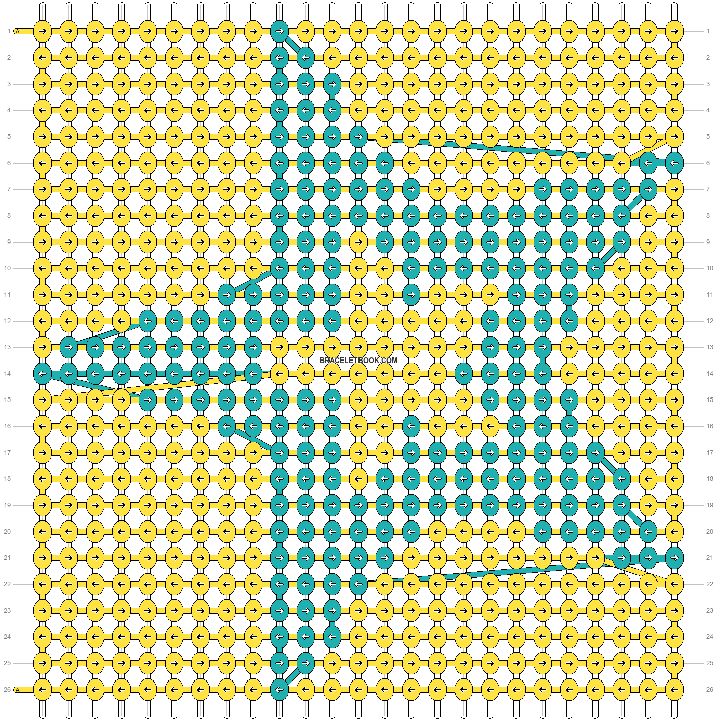 Alpha pattern #41352 variation #55163 pattern