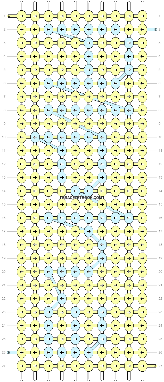 Alpha pattern #696 variation #55223 pattern