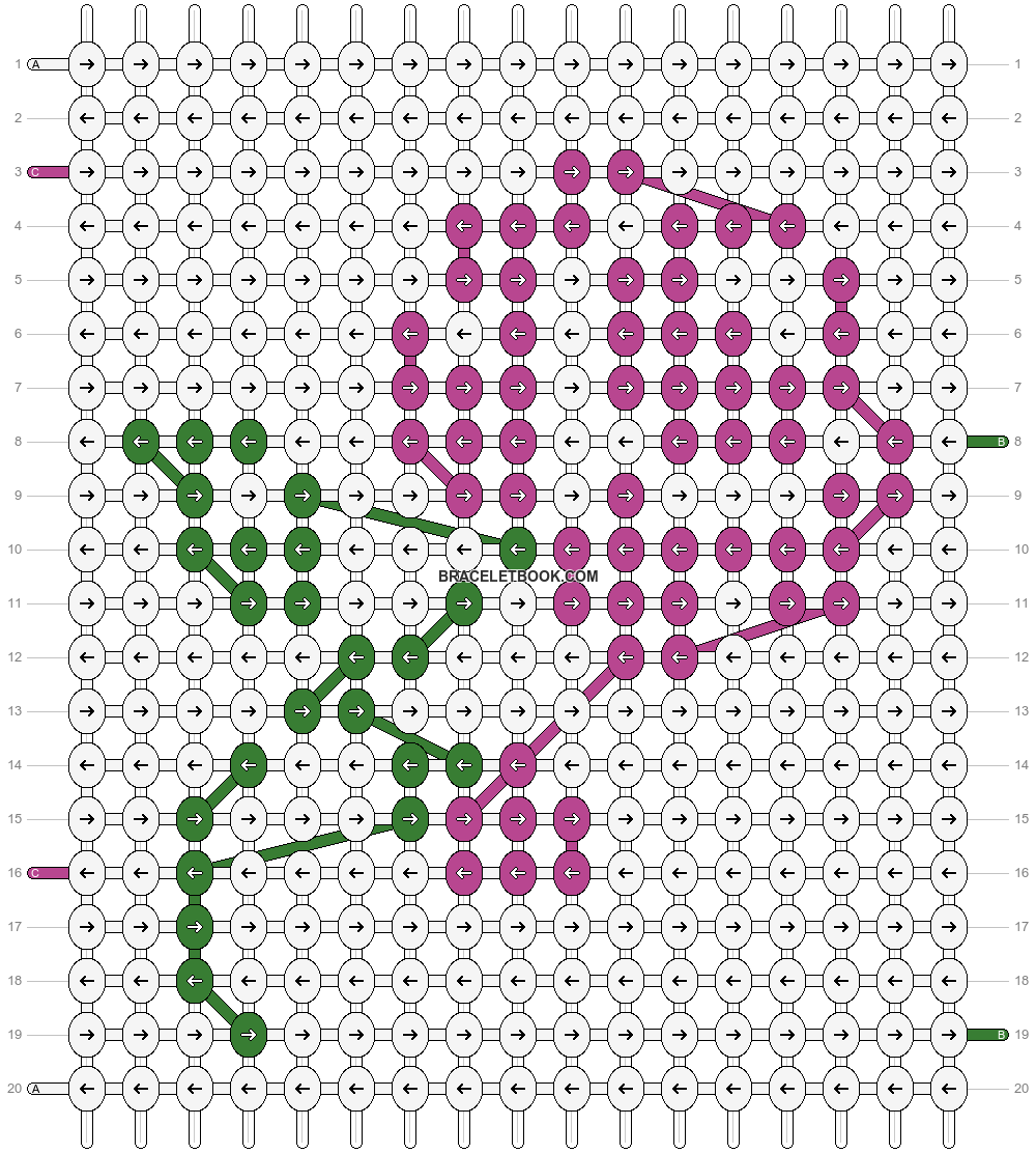 Alpha pattern #39182 variation #55245 pattern