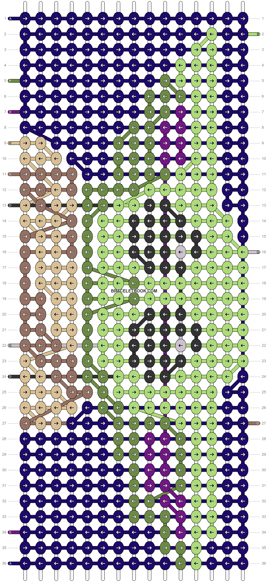 Alpha pattern #29713 variation #55615 pattern