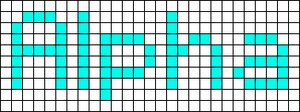 Alpha pattern #696 variation #56145