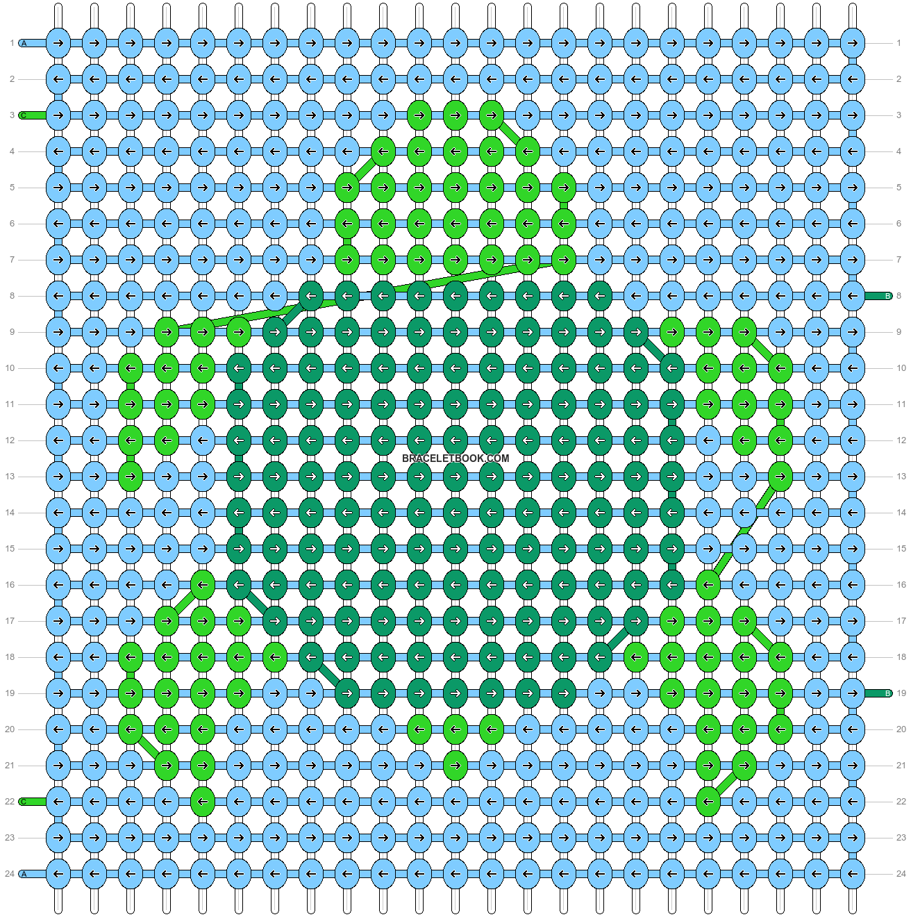 Alpha pattern #41974 variation #56452 pattern