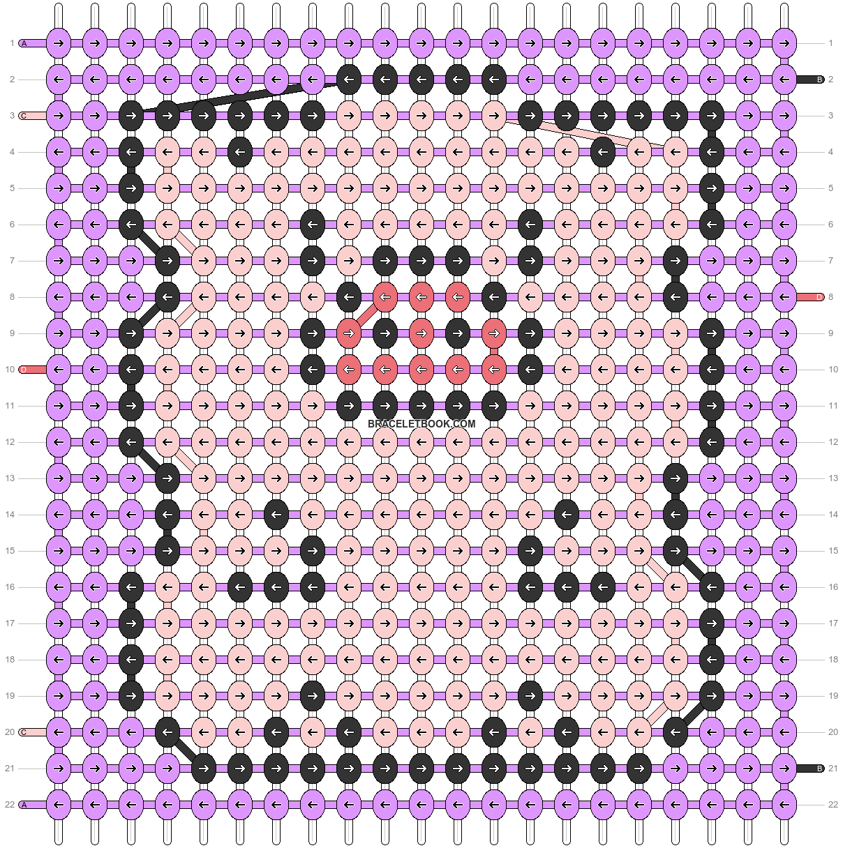 Alpha pattern #33455 variation #57033 pattern
