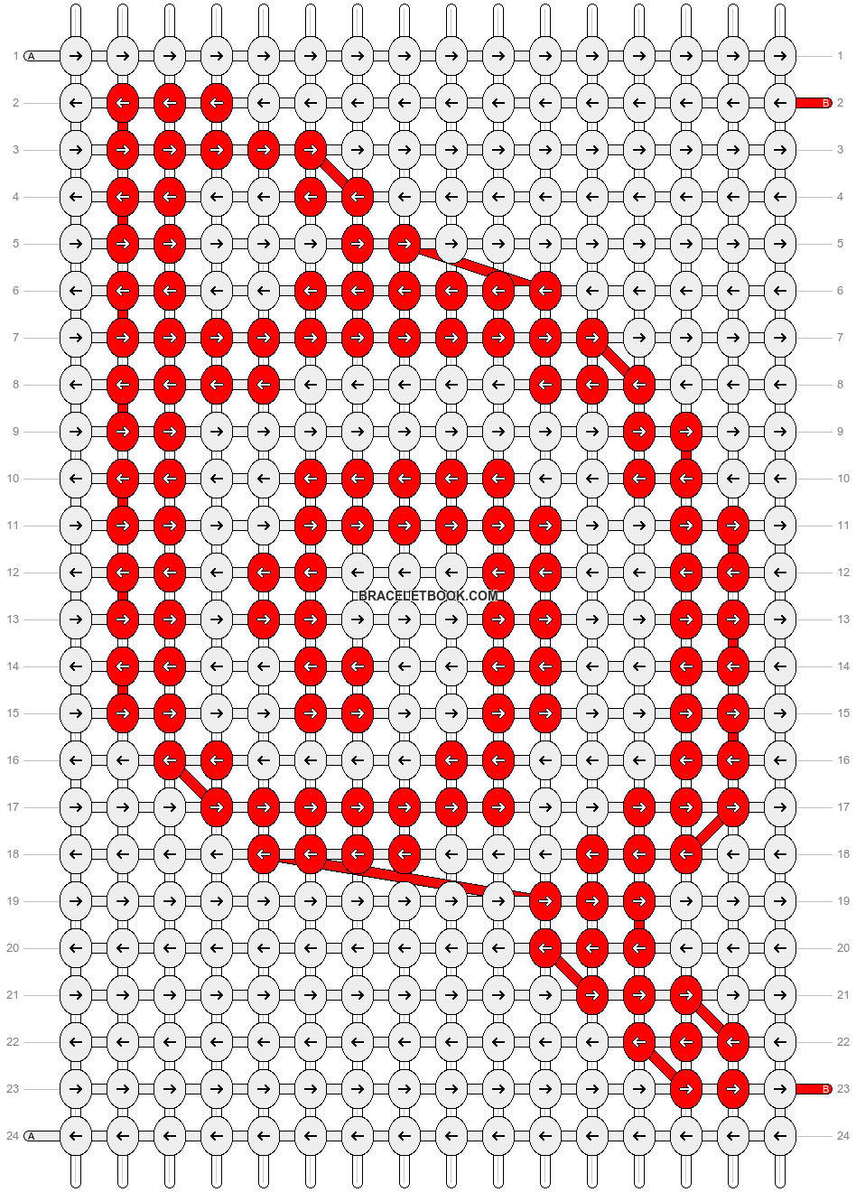 Alpha pattern #14519 variation #57244 pattern