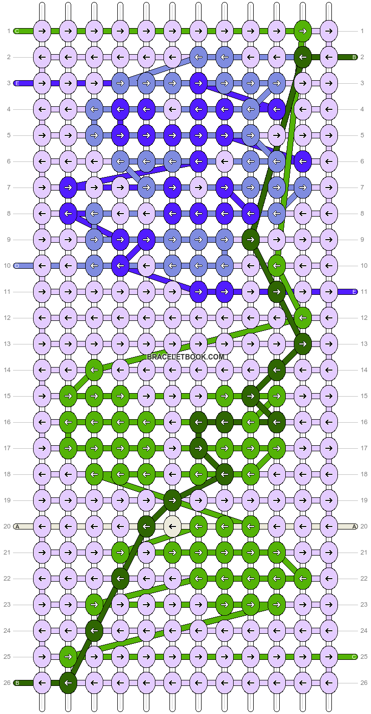 Alpha pattern #24476 variation #57363 pattern