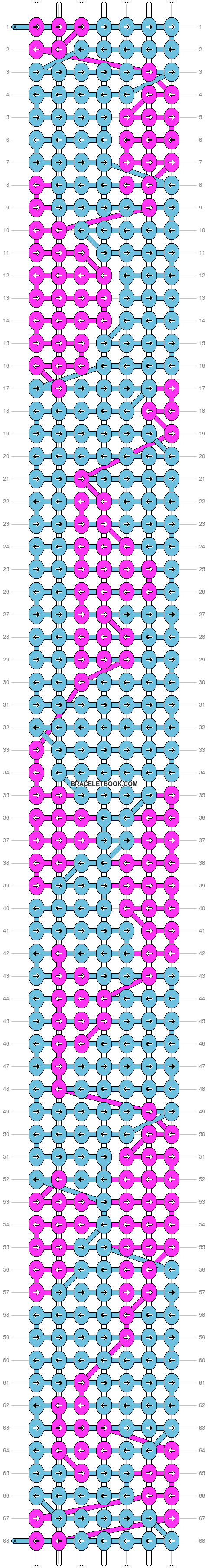 Alpha pattern #1654 variation #57647 pattern