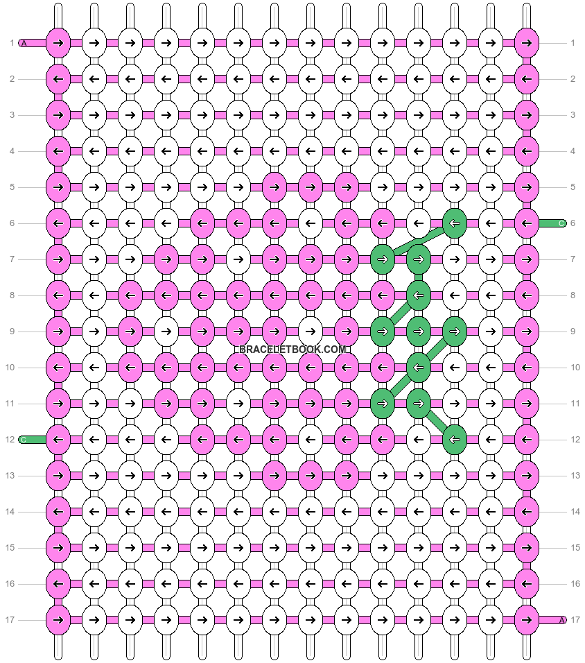 Alpha pattern #7552 variation #57667 pattern
